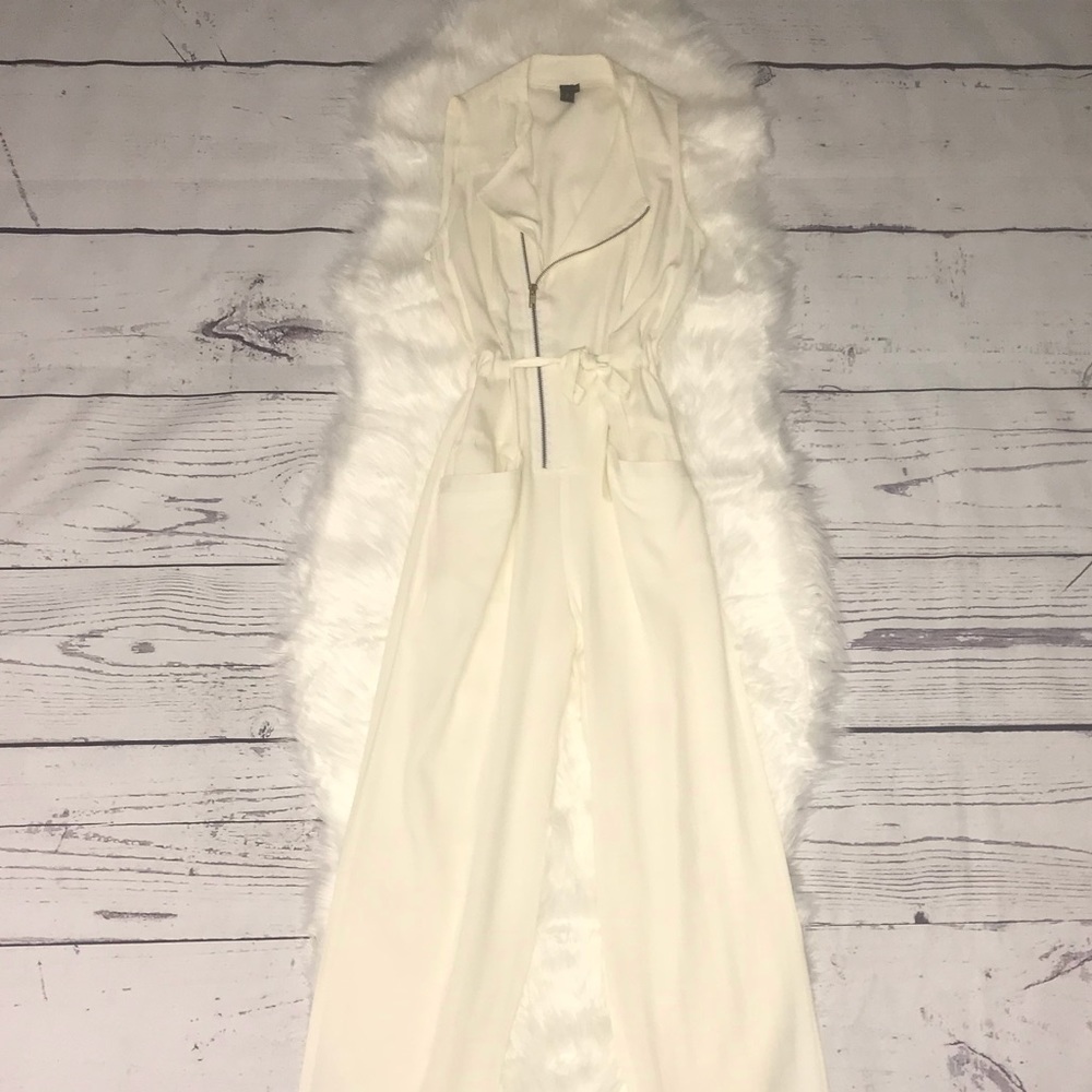 Cream/Bone Jumpsuit - Picture 2 of 8